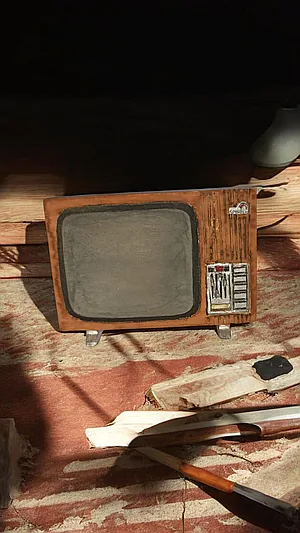 Ahşap televizyon